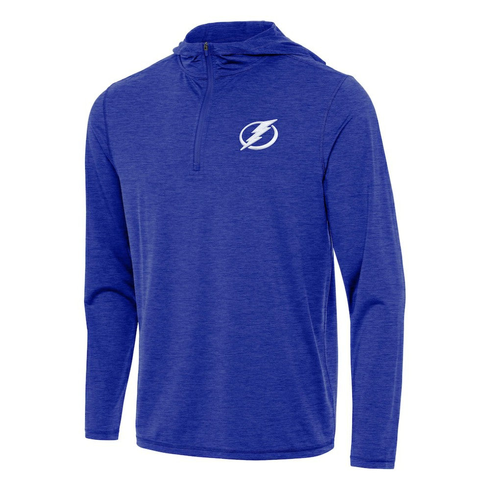 Tampa Bay Lightning Antigua Tidy Quarter-Zip Hoodie - NHL Hoodies