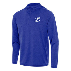 Tampa Bay Lightning Antigua Tidy Quarter-Zip Hoodie - NHL Hoodies