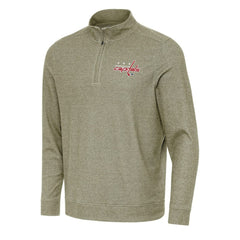 Washington Capitals Antigua Subtle Quarter-Zip Sweatshirt - NHL Sweatshirts