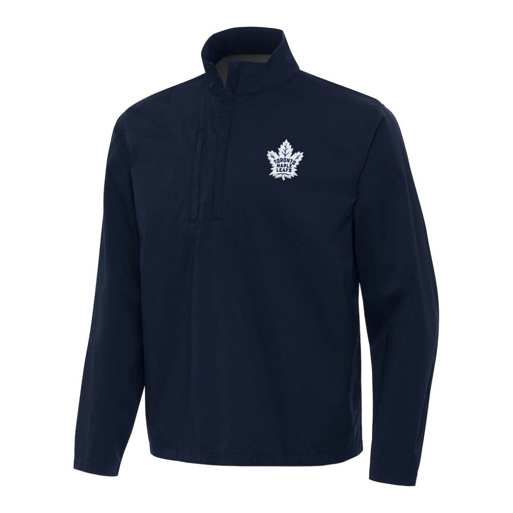 Toronto Maple Leafs Antigua Brisk Quarter-Zip Windbreaker - NHL