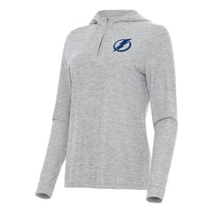 Tampa Bay Lightning Antigua Women's Daybreak Quarter-Zip Hoodie - NHL Hoodies