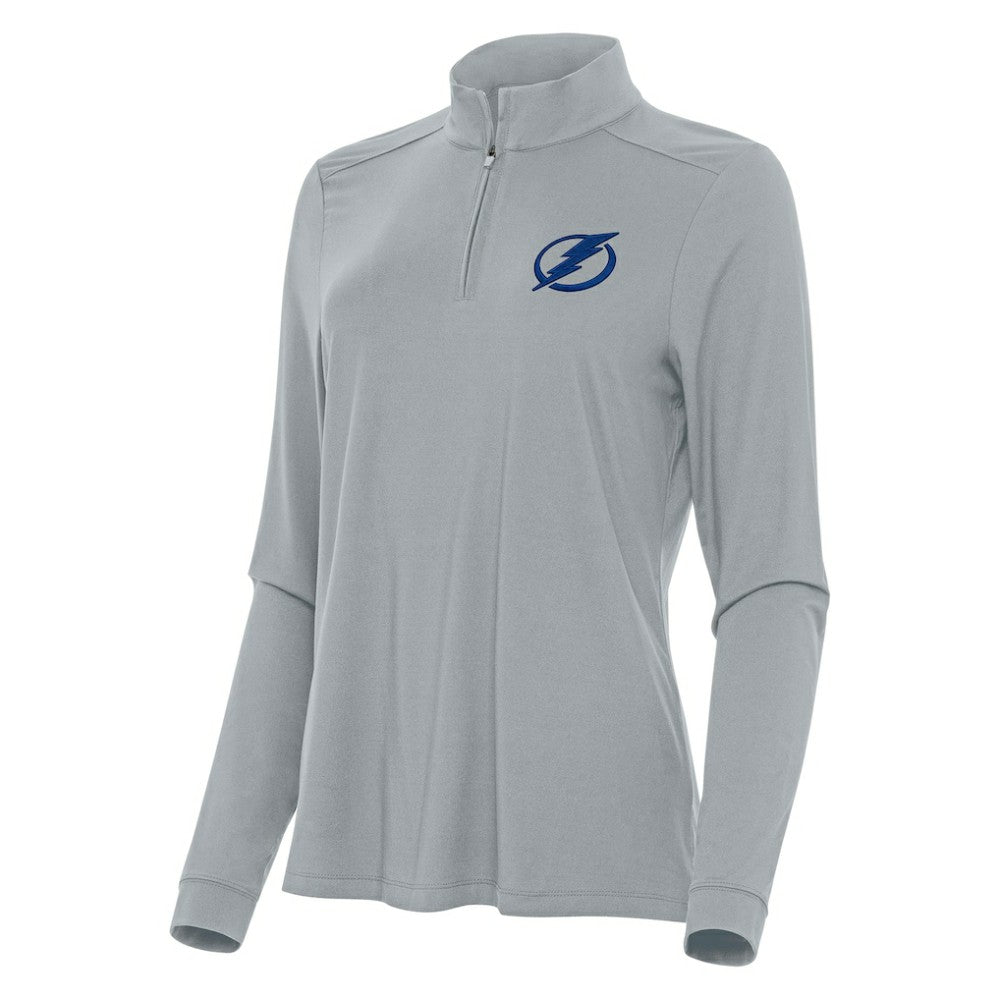 Tampa Bay Lightning Antigua Women's Intent Quarter-Zip Top - NHL
