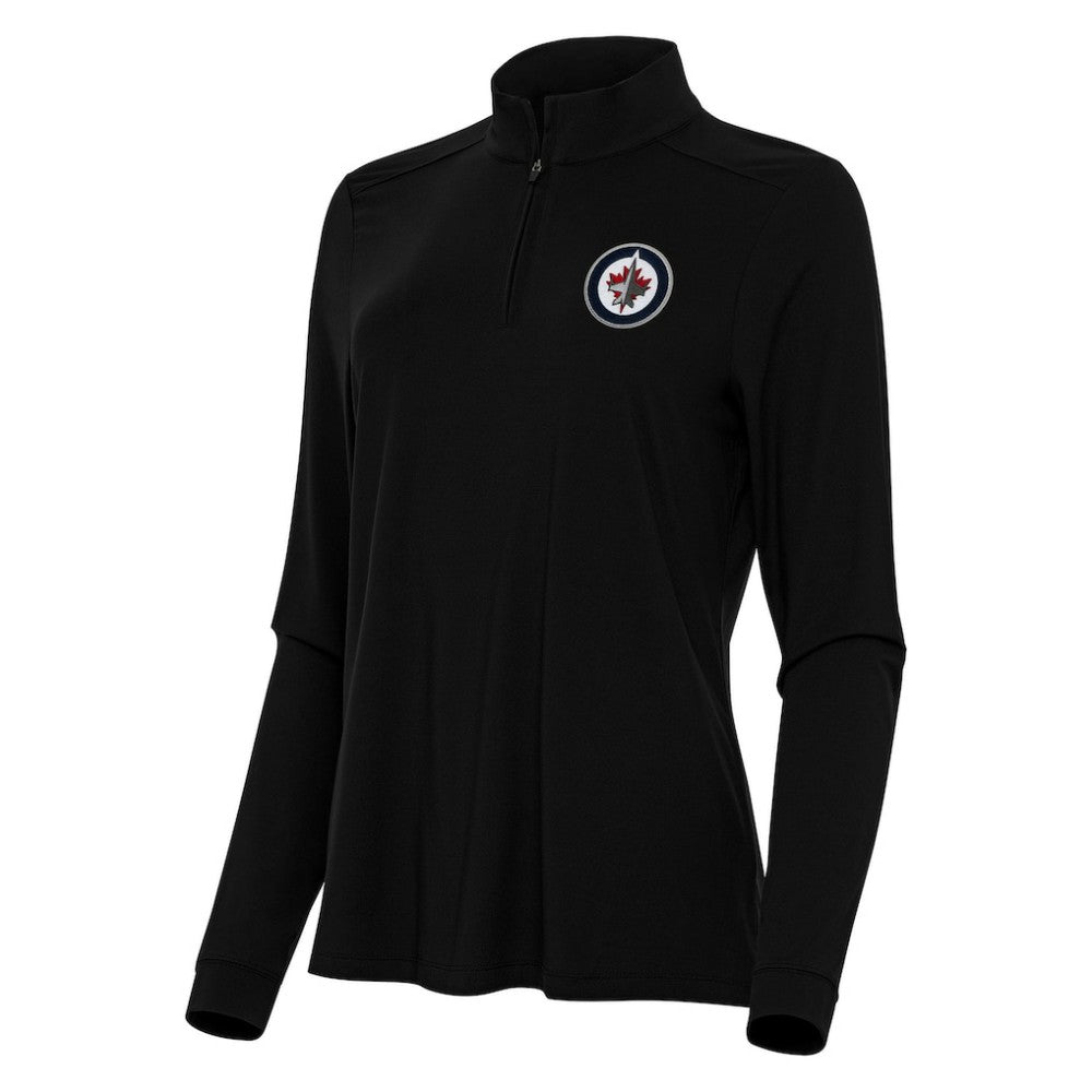 Winnipeg Jets Antigua Women's Intent Quarter-Zip Top - NHL