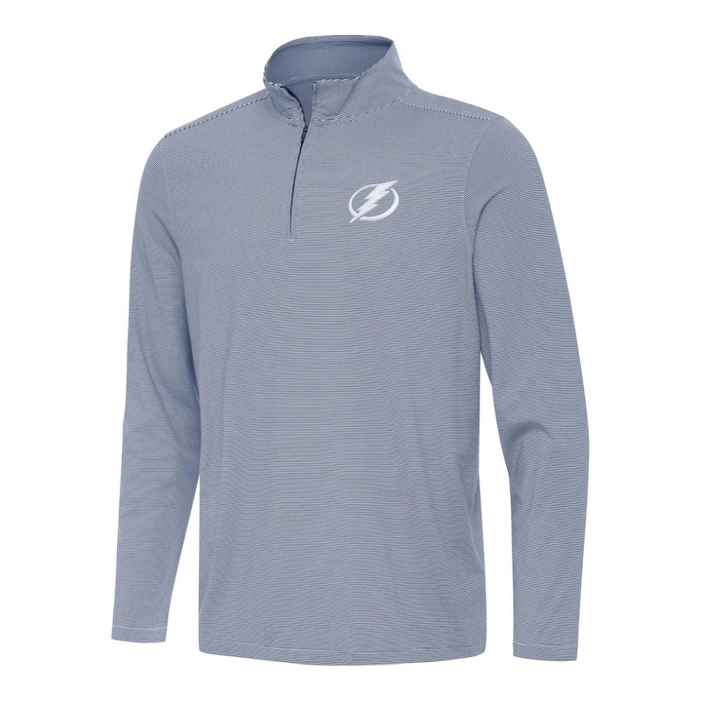 Tampa Bay Lightning Antigua Twine Quarter-Zip Top - NHL
