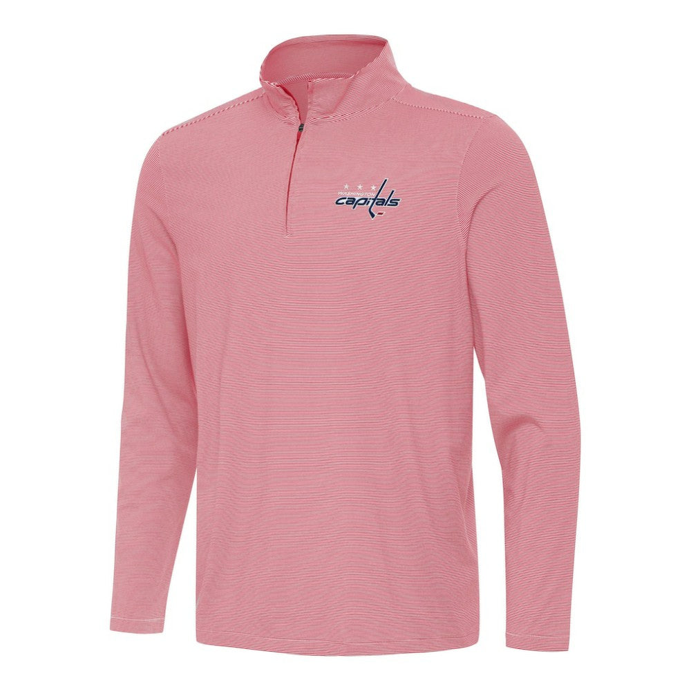 Washington Capitals Antigua Twine Quarter-Zip Top - NHL