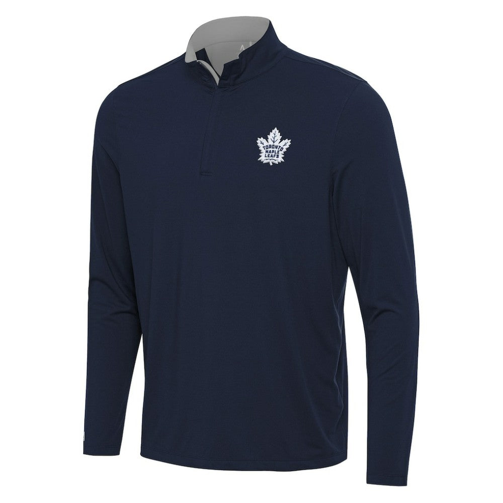Toronto Maple Leafs Antigua Content Quarter-Zip Pullover Top - NHL Pullover