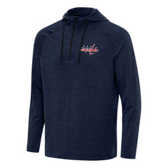 Washington Capitals Antigua Spikes Quarter-Zip Hoodie - NHL Hoodies