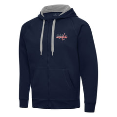 Washington Capitals Antigua Big & Tall Victory Full-Zip Hoodie - NHL Hoodies