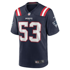 New England Patriots Christian Elliss Game Jersey | NFL Discount