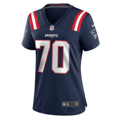 New England Patriots Caedan Wallace Women's Game Jersey | NFL Hot