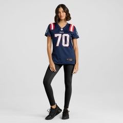 New England Patriots Caedan Wallace Women's Game Jersey | NFL Hot