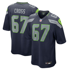 Seattle Seahawks Charles Cross Game Jersey | NFL Hot