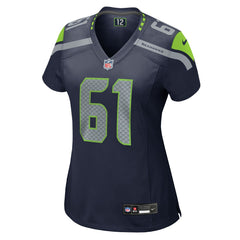Seattle Seahawks Jalen Sundell Women's Team Game Jersey | NFL US