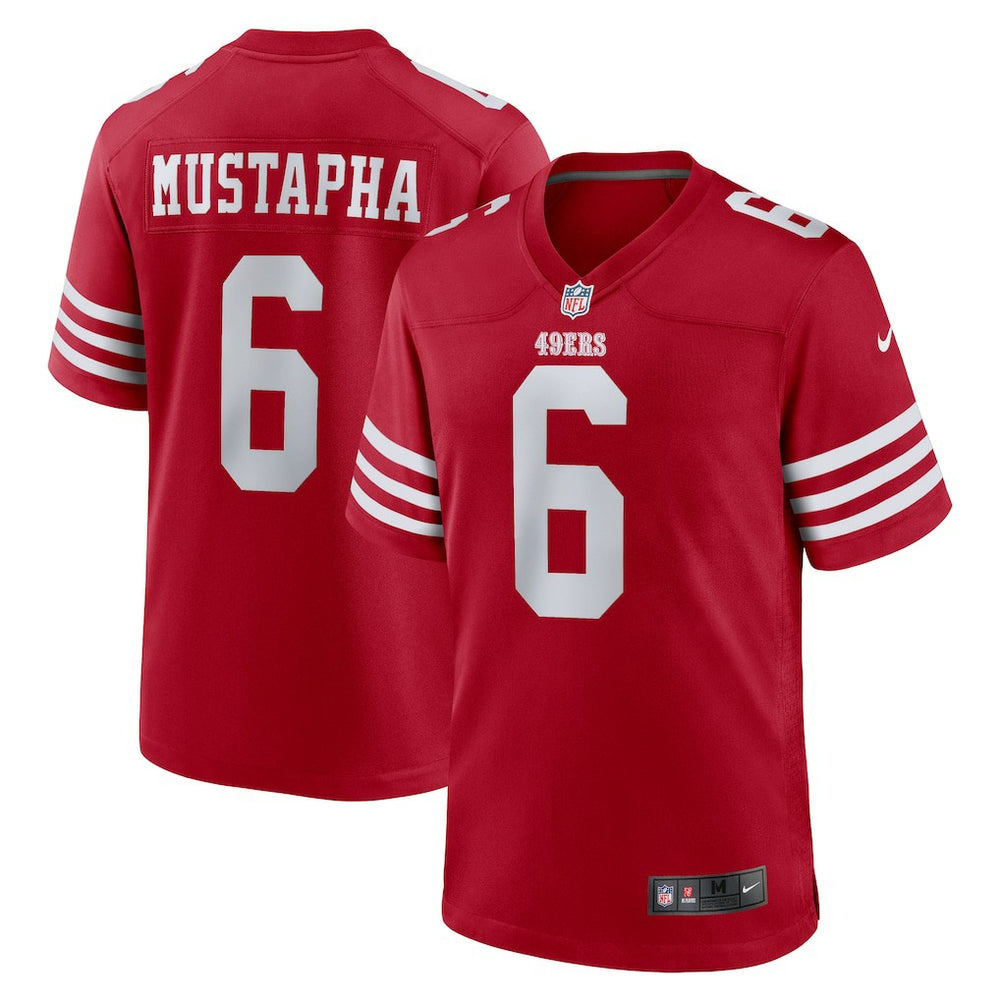 San Francisco 49ers Malik Mustapha Game Jersey | NFL Outlet