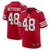 San Francisco 49ers Tatum Bethune Game Jersey | NFL Sale
