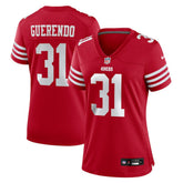 San Francisco 49ers Isaac Guerendo Women's Team Game Jersey | NFL US