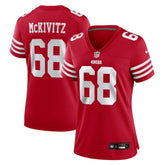 San Francisco 49ers Colton McKivitz Women's Team Game Jersey | NFL New