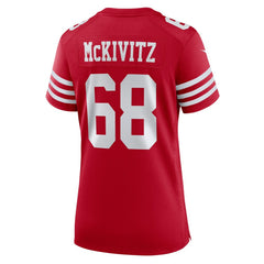 San Francisco 49ers Colton McKivitz Women's Team Game Jersey | NFL New