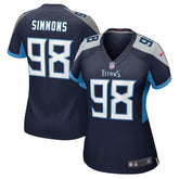 Tennessee Titans Jeffery Simmons Women's Alternate Game Jersey | NFL Hot