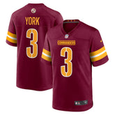 Washington Commanders Cade York Game Jersey | NFL Outlet