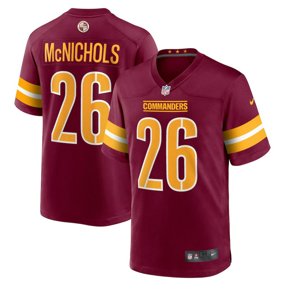 Washington Commanders Jeremy McNichols Game Jersey | NFL On sale
