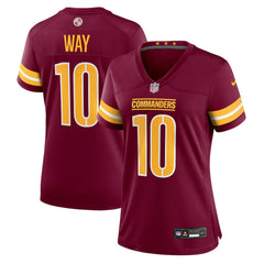 Washington Commanders Tress Way Women's Team Game Jersey | NFL Online