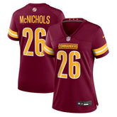Washington Commanders Jeremy McNichols Women's Team Game Jersey | NFL Discount