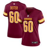Washington Commanders Michael Deiter Women's Team Game Jersey | NFL On sale