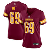 Washington Commanders Tyler Ott Women's Team Game Jersey | NFL Sale