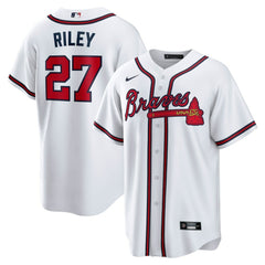 Austin Riley Atlanta Braves Nike Home Replica Player Jersey - MLB Jerseys