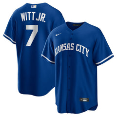Bobby Witt Jr. Kansas City Royals Nike Alternate 2 Replica Jersey - MLB Jerseys