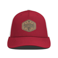 Florida Panthers Men's Levelwear Faux Leather Patch Structured Adjustable Hat - NHL Hats