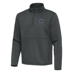 Dallas Cowboys Antigua Twist Quarter-Zip Pullover Jacket | NFL US