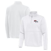 Denver Broncos Antigua Twist Quarter-Zip Pullover Jacket | NFL US