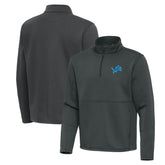 Detroit Lions Antigua Twist Quarter-Zip Pullover Jacket | NFL US