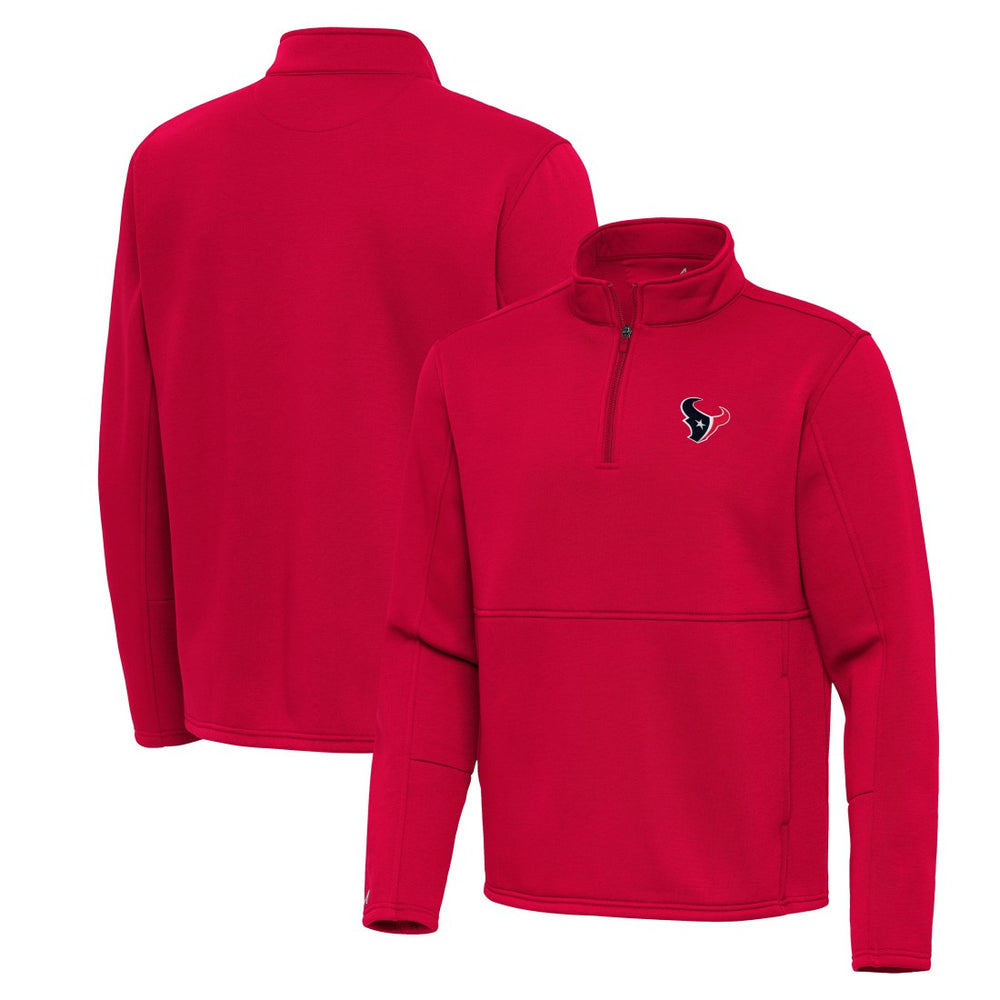 Houston Texans Antigua Twist Quarter-Zip Pullover Jacket | NFL Online