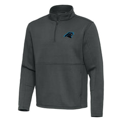 Carolina Panthers Antigua Twist Quarter-Zip Pullover Jacket | NFL Online