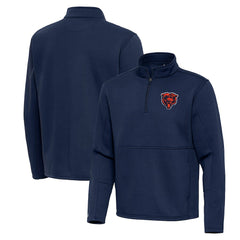 Chicago Bears Antigua Twist Quarter-Zip Pullover Jacket | NFL Sale