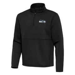 Seattle Seahawks Antigua Twist Quarter-Zip Pullover Jacket | NFL Online