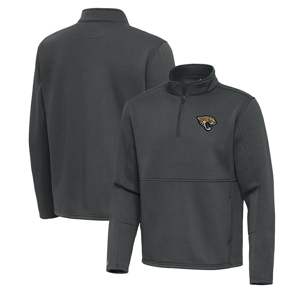 Jacksonville Jaguars Antigua Twist Quarter-Zip Pullover Jacket | NFL Outlet