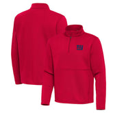 New York Giants Antigua Twist Quarter-Zip Pullover Jacket | NFL Discount