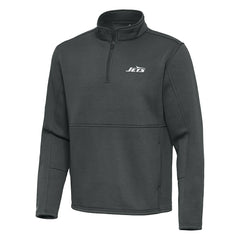 New York Jets Antigua Twist Quarter-Zip Pullover Jacket | NFL Hot