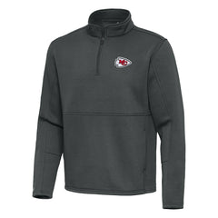 Kansas City Chiefs Antigua Twist Quarter-Zip Pullover Jacket | NFL Hot