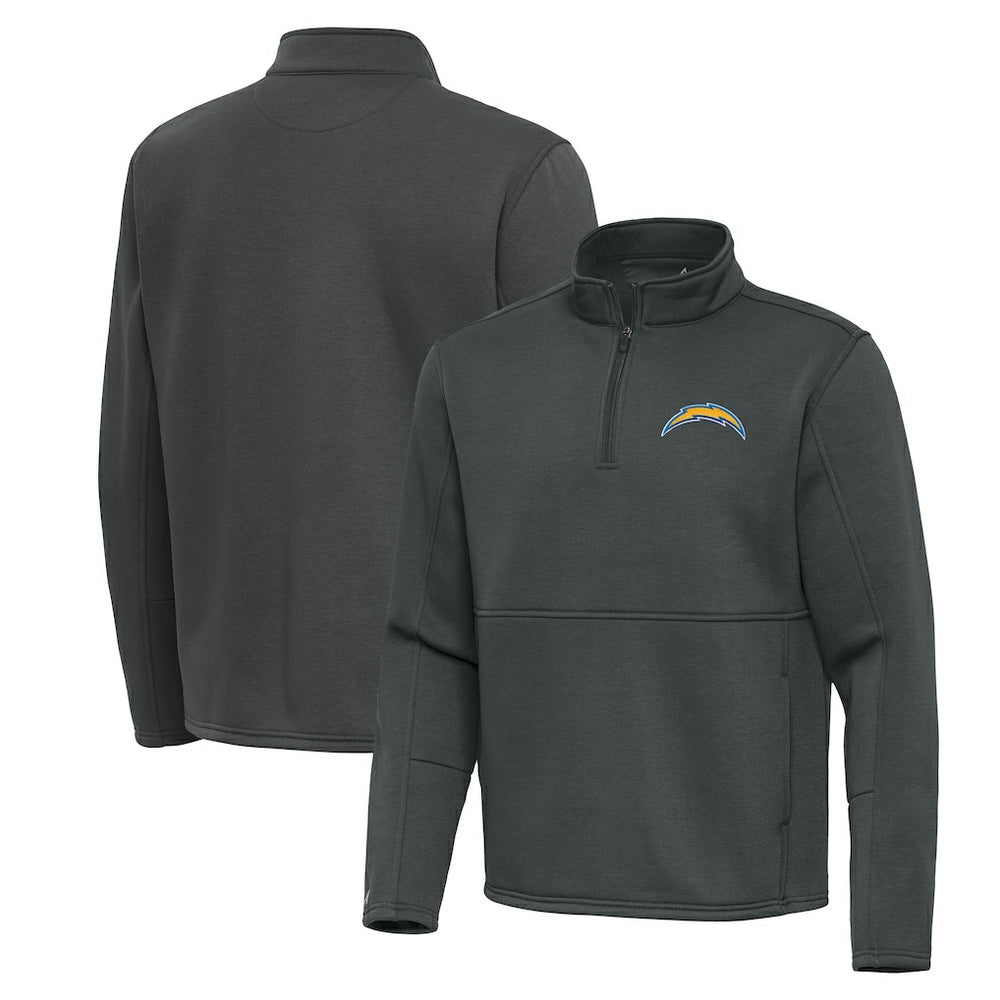 Los Angeles Chargers Antigua Twist Quarter-Zip Pullover Jacket | NFL Online