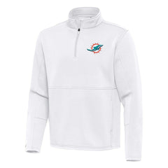 Miami Dolphins Antigua Twist Quarter-Zip Pullover Jacket | NFL Sale