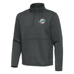 Miami Dolphins Antigua Twist Quarter-Zip Pullover Jacket | NFL Hot