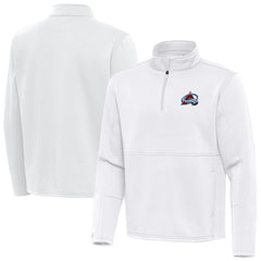 Colorado Avalanche Antigua Twist Quarter-Zip Pullover Jacket - NHL Pullover