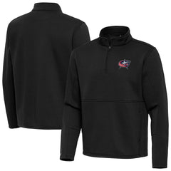 Columbus Blue Jackets Antigua Twist Quarter-Zip Pullover Jacket - NHL Pullover