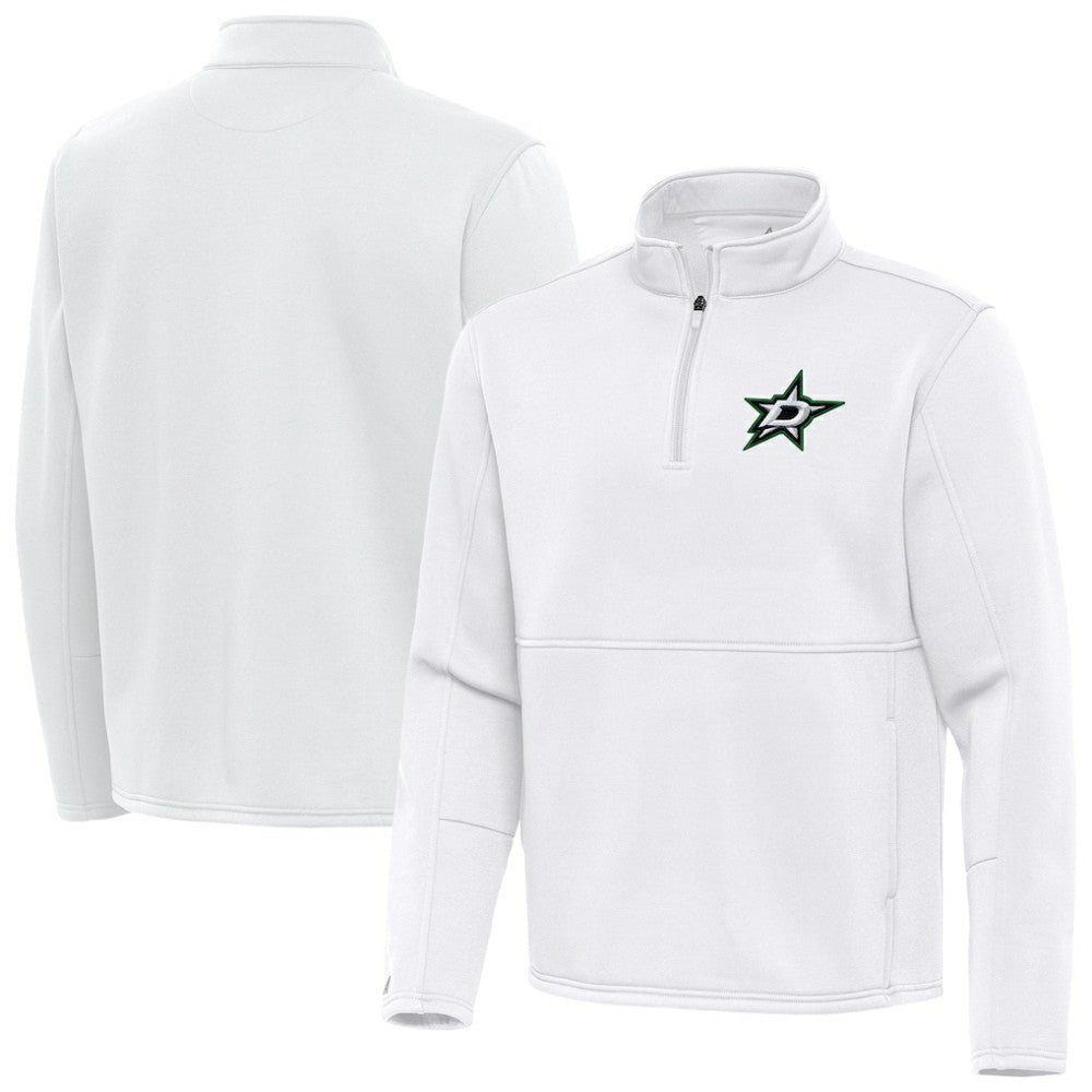 Dallas Stars Antigua Twist Quarter-Zip Pullover Jacket - NHL Pullover