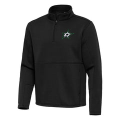 Dallas Stars Antigua Twist Quarter-Zip Pullover Jacket - NHL Pullover